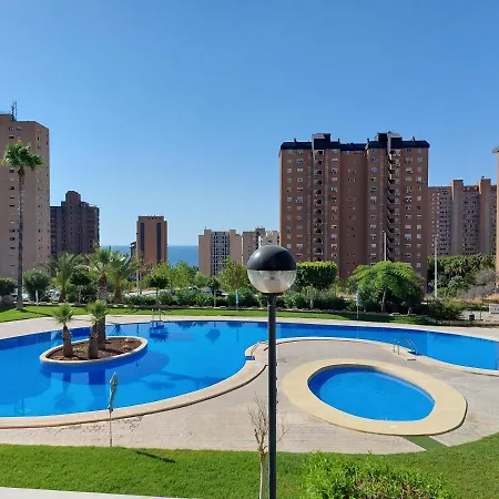 Las Marinas 8O Con Vistas Al Mar Y Piscina By Vero Benidorm Esterno foto