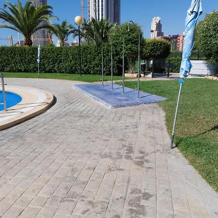 Las Marinas 8O Con Vistas Al Mar Y Piscina By Vero Benidorm Esterno foto